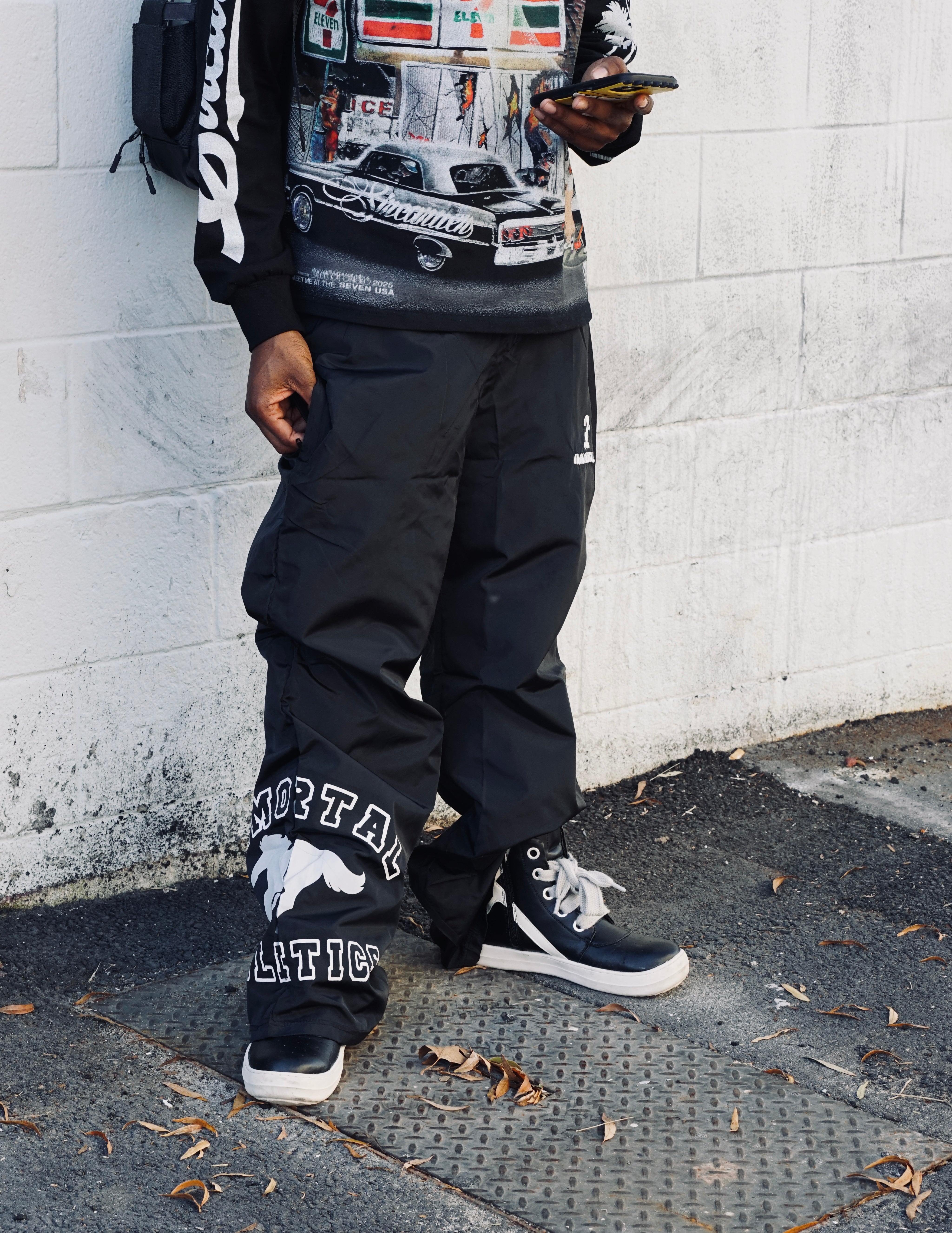 Grey Stallion Track Pants